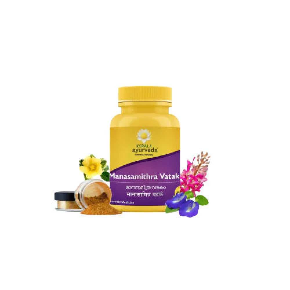 Kerala Ayurveda Manasamithra Vatakam Tablets, 25 Tablets-1.webp